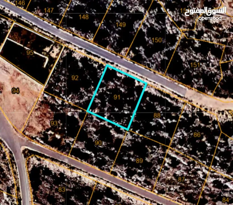 دونم ارض في كفر عين مرتفع باطلالة غربية ساحرة  (مشروع طابو)