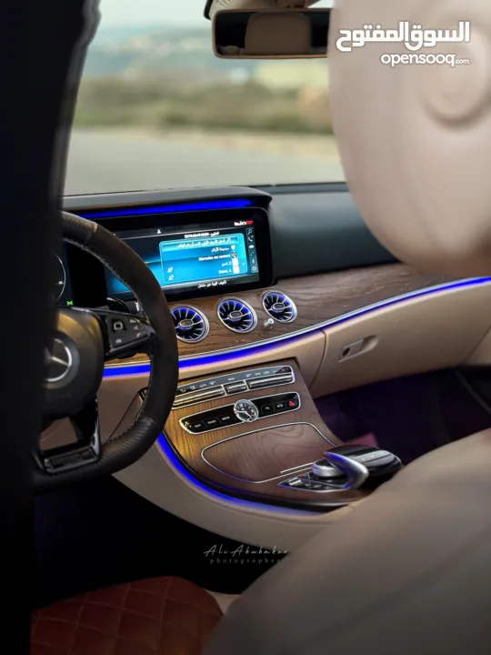 مرسيدس بنز E200 AMG موديل 2018 بالرخصه اصل برايفت عداد 100 الف يد 3 رخصه تامين سنه فحص فوق الممتاز