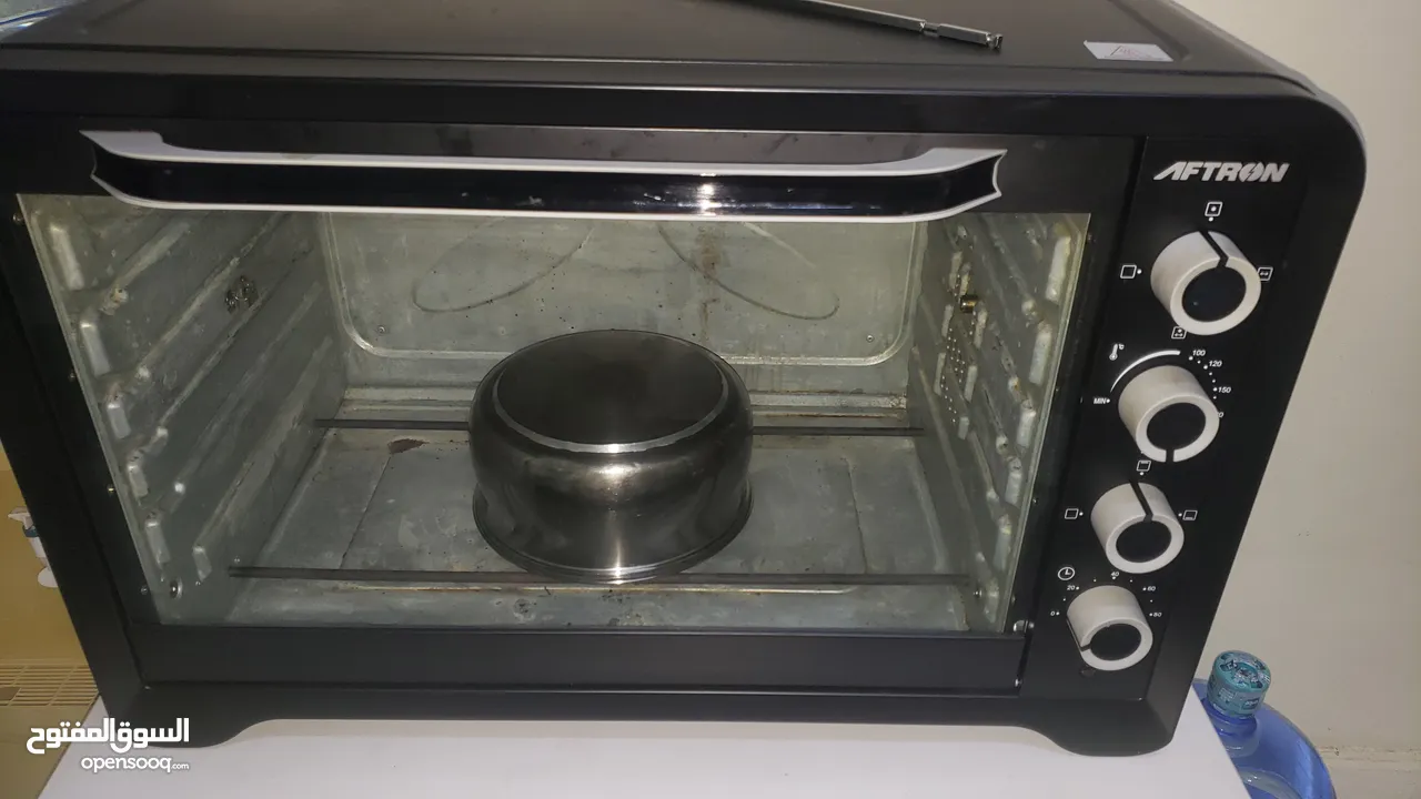 AFTRON - Electric Oven 65L , 2000W افترون - فرن كهربائي 65 لتر 2000w