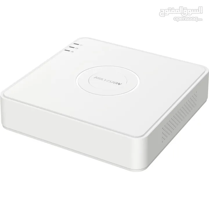 جهاز تسجيل فيديو رقمي 4 قنوات بدقة 2 ميجابكسل من HIKVISION 2MP DVR 4 CHANNELS  Hikvision