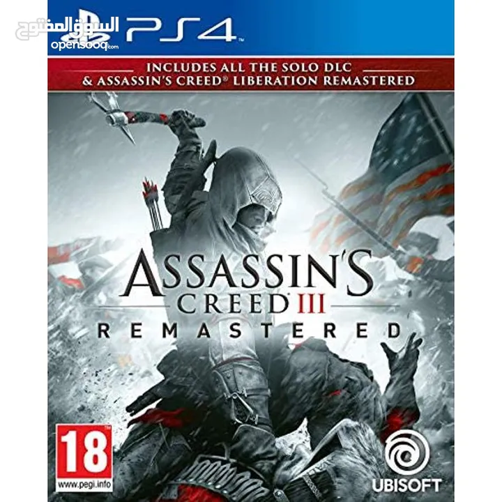 Assassin Creed III Remastered (PS4)