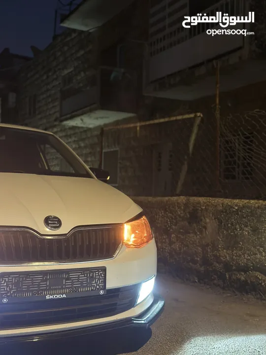 سكودا فابيا 2015 جديده منفوضه صح بالصلاة على النبي سحب شركه بويه شركه دهان قطعتين