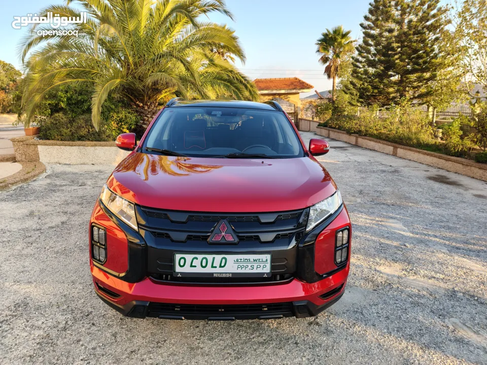 الوحش الياباني الفخم والانيق Mitsubishi ASX  2022 باللون المميز وبوضع الشركة