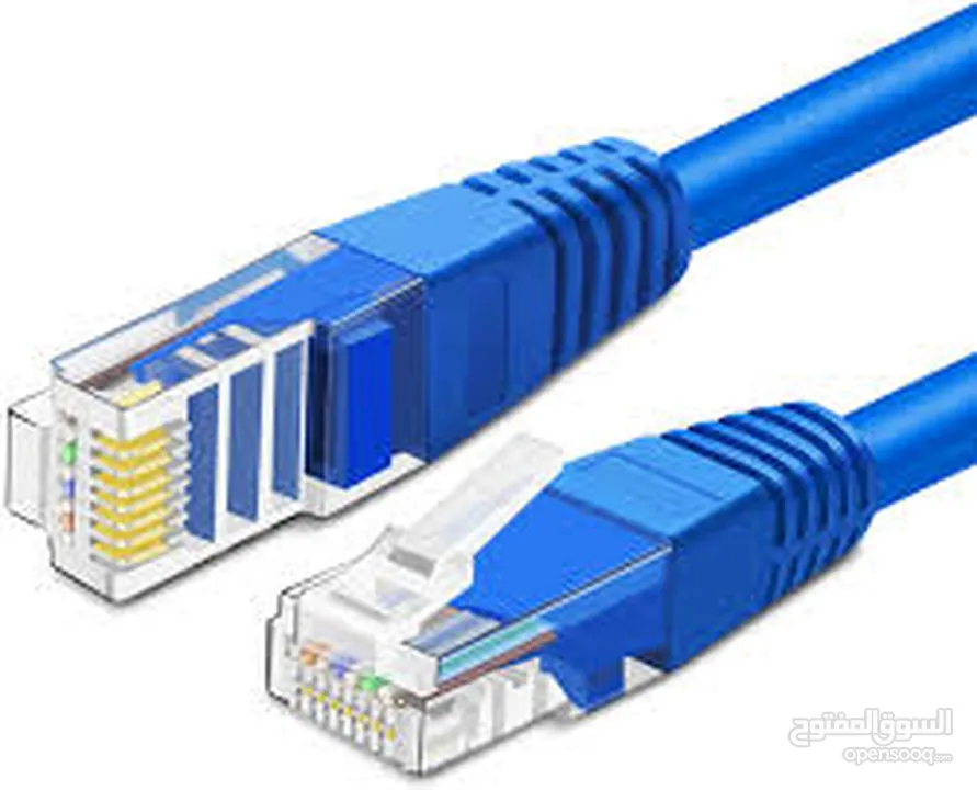 CABLE E.NET CAT6a patch cord gray 50M  كابلات انترنت 50M