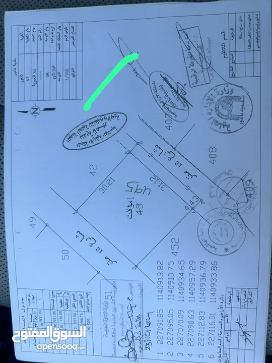 ارض طريق البحر الميت ناعور العمرية-طريق ناعور البحر الميت