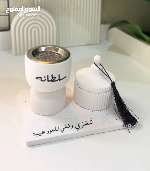 منتجات صنعت بالجبس  وجميعها هاند ميد  لتوزيعات مناسباتكم المختلفه  Inst :Concrete.Store9