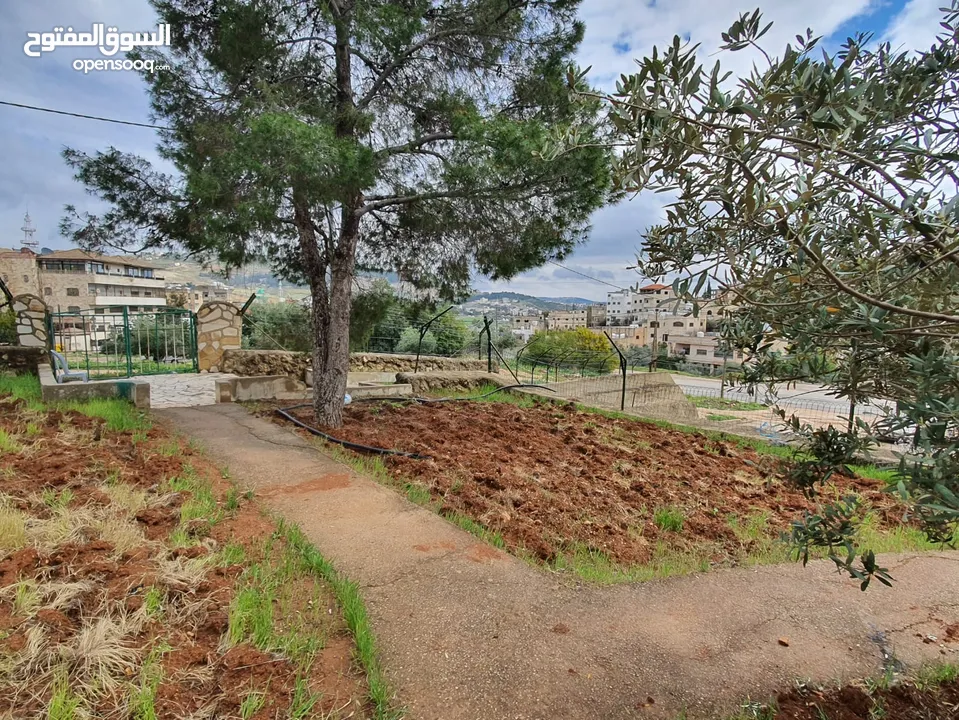 عمارة تجارية و سكنية  في جرش للبيع العمارة على شارعين    شارع رئيسي و شارع فرعي في منطقة حيوية