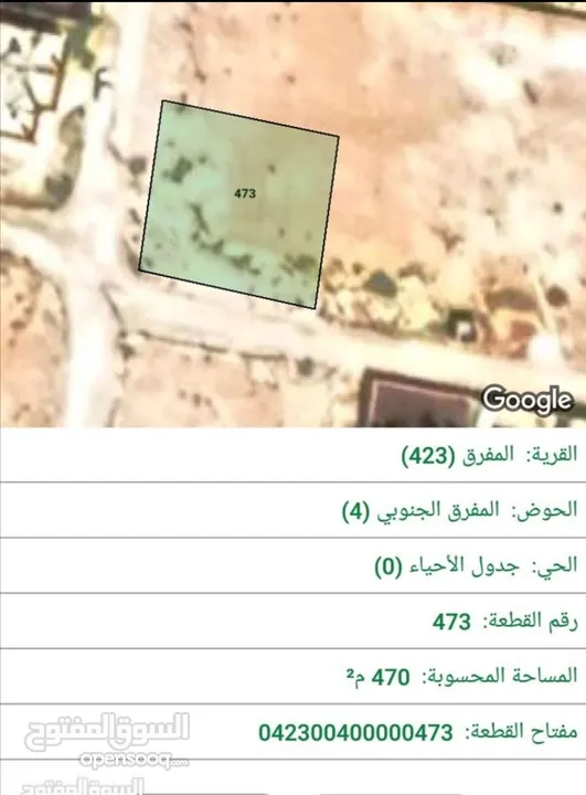 ارض للبيع بمحافظة المفرق