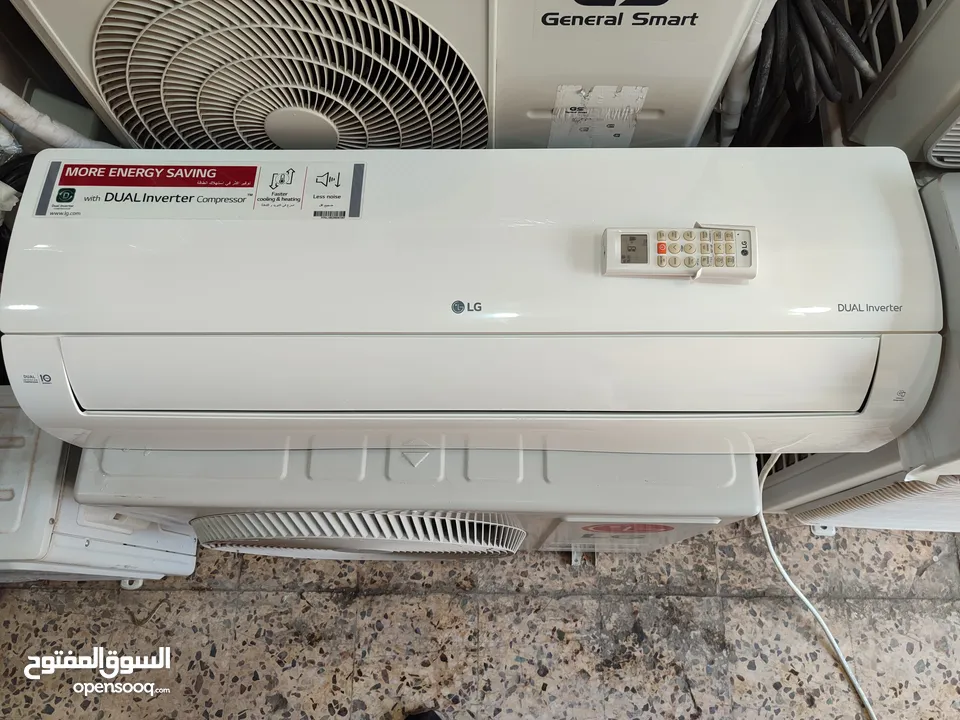 ال جي 2طن دول إنڨيرتر في حالة ممتازة شامل التركيب كفالة شهر