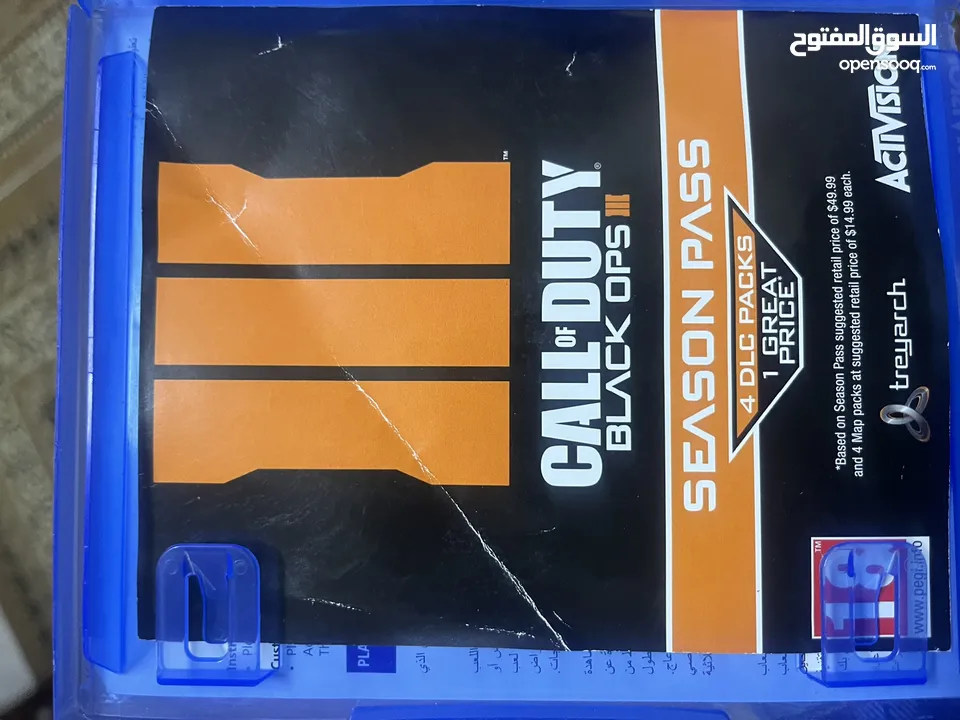 سي دي بلاك اوبس 3 - COD Black ops 3  Playstation 4 CD