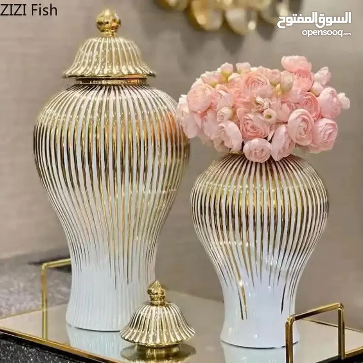 مزهرية وفازات بعدة موديلات