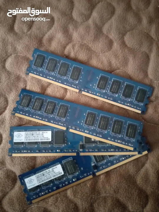 رام RAM DDR2 2G