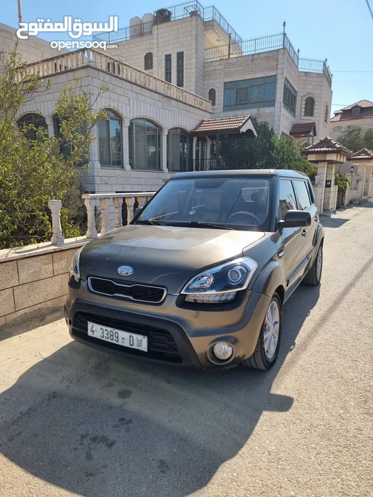 كيا سول 2013 ديزل مع فتحة