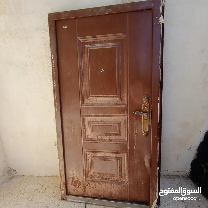 باب حديد مسلح الماني