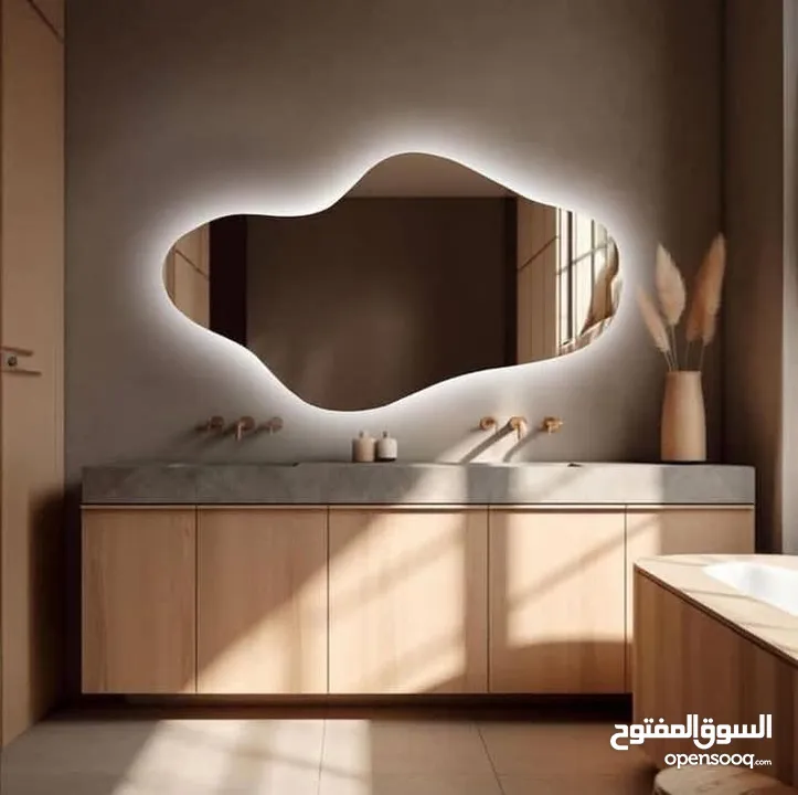 12 دينار مرايا مغاسل مضيئه  عرض حتى نفاذ الكمية  موقعنا عمان القويسمة