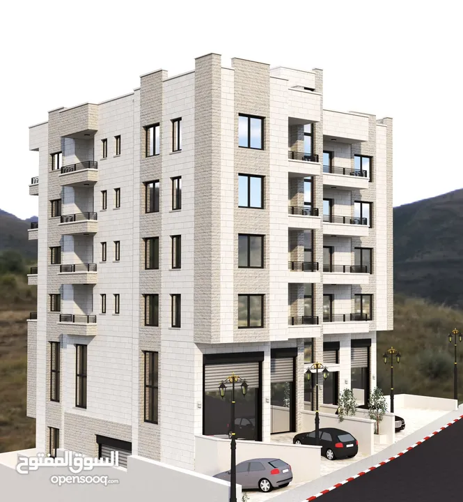 شقة 128 م بعمارة قيد الانشاء بافضل مواقع بيت ايبا