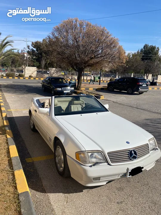 Mercedes SL 320 1995 لعشاق الكلسك  من انظف مرسيدس اس ال في الاردن  ( كاش او بدل على بك اب )