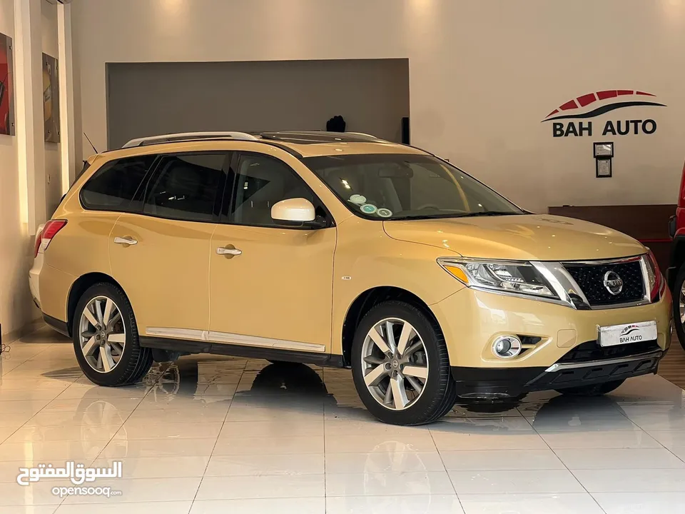 Nissan PATHFINDER FULL OPTION model 2014 FOR SAW