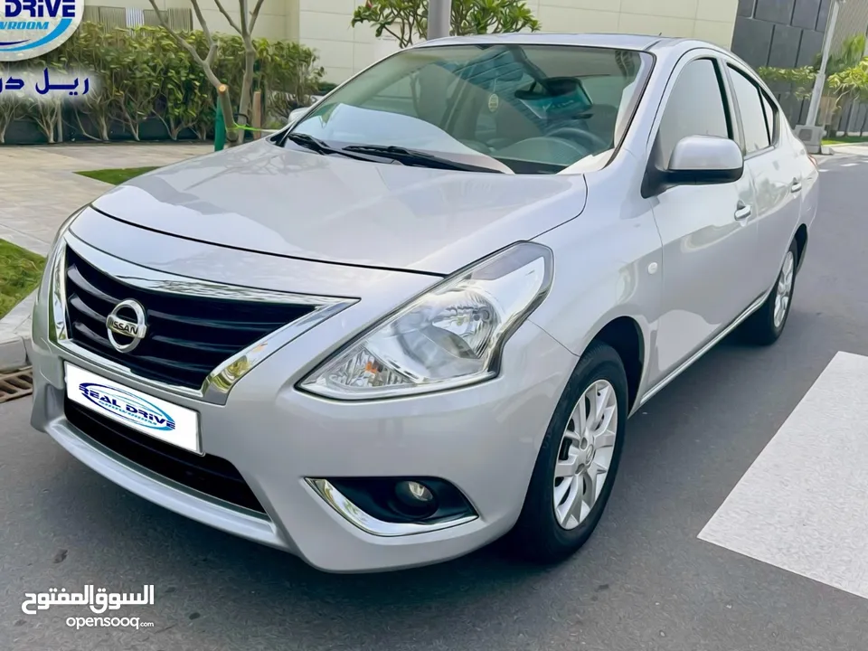 **BANK LOAN AVAILABLE FOR THIS CAR**  NISSAN SUNNY SV  Year-2019  Engine-1.5L  V4-Silver