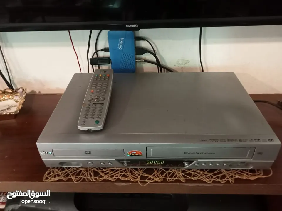 فيديو VHS نوع LG للبيع بحاله ممتازه
