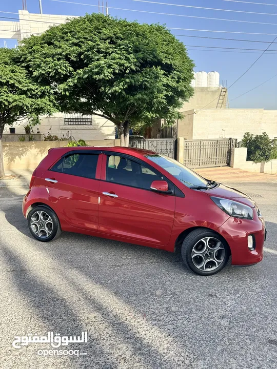 كيا بيكانتو 2017 توماتيك فل اعلى صنف ماتور 1250cc السياره بحالة الوكاله