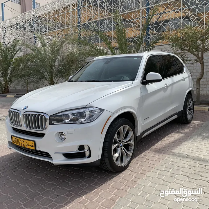 BMW X5 موديل 2016 بدون حوادث بحالة ممتازة