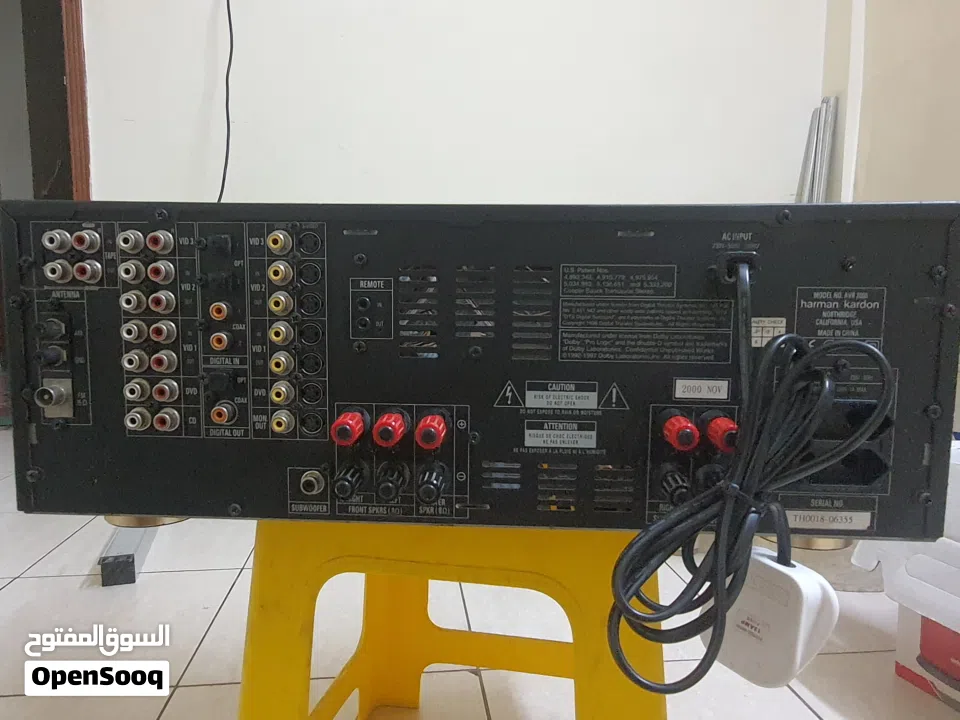 Harman Kardon AVR 2000 Home Theater Receiver – 5.1 Channel, 55 BD