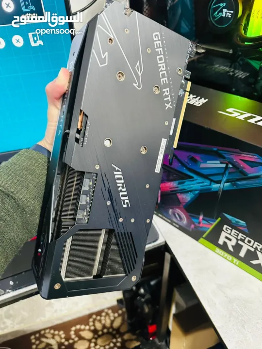 Aorus Rtx 3070ti Master كرت شاشة