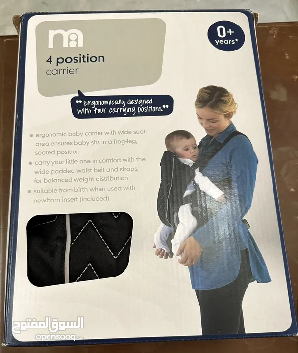 حاملة بيبي/ أطفال من مثركير جديد - غير مستعمل   baby carrier 4 in  1 mothercare Brand New