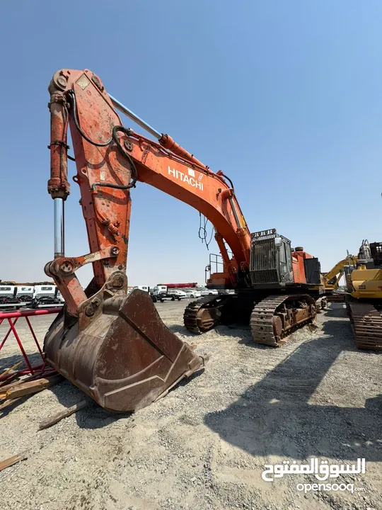 HITACHI ZAXIS 870LCH-3 EXCAVATOR  DUBAI  SAUDI ARABIA  هيتاشي زاكسيس 870LCH-3 حفارة