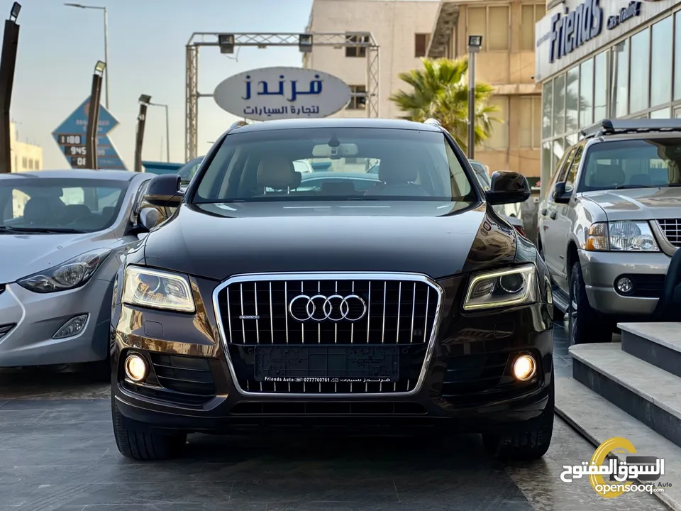 أودي Q5 2015 Quattro فحص كامل بحالة الوكاله عداد قليل جداً مالك واحد من الوكاله بسعر مميز