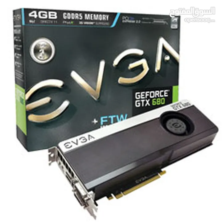 كرت شاشه gtx 680 4 giga للبدل عل اقوى مع فرقيه