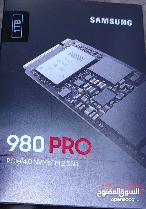 Samsung 980pro SSD nvme PCIe m-key.   هارد ديسك اس اس دى سامسونج