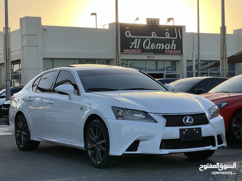 لكزس GS350 F-Sport موديل 2015 وارد امريكا دفع خلفى فل اوبشن