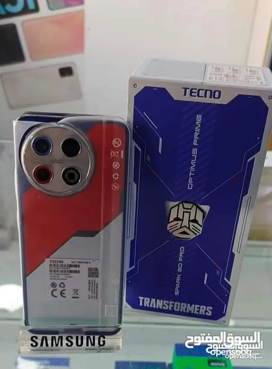 جهاز مشغل ايام بالكرتونة Spark 30 pro رام 128 و 256  جيجا مكفول بالشركة متوفر توصيل
