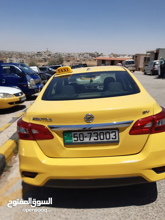 تكسي محافظة العاصمة للبيع ترخيص سنة نيسان سنترا 2019 Taxi For Sale Nissan Sentra 2019