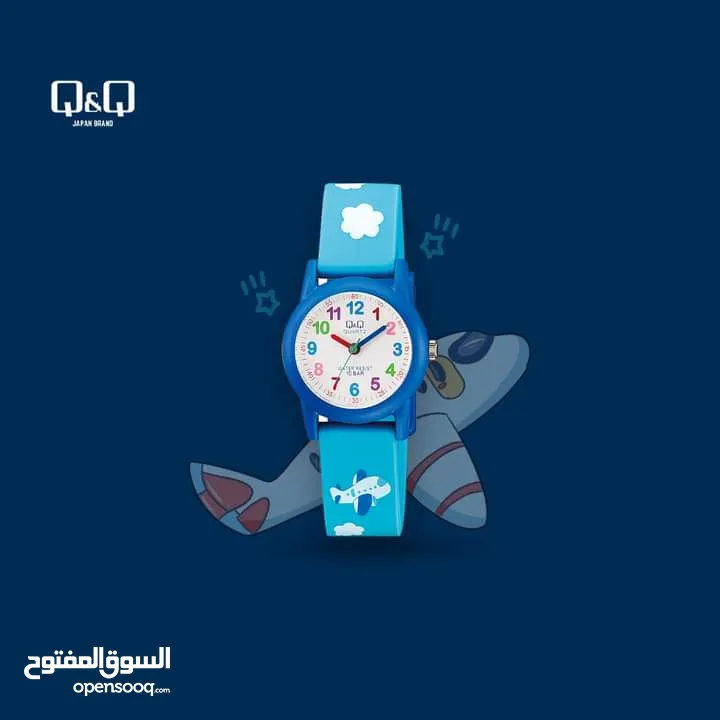 ساعات Q&Q للاطفال ولادي و بناتي عدة رسومات