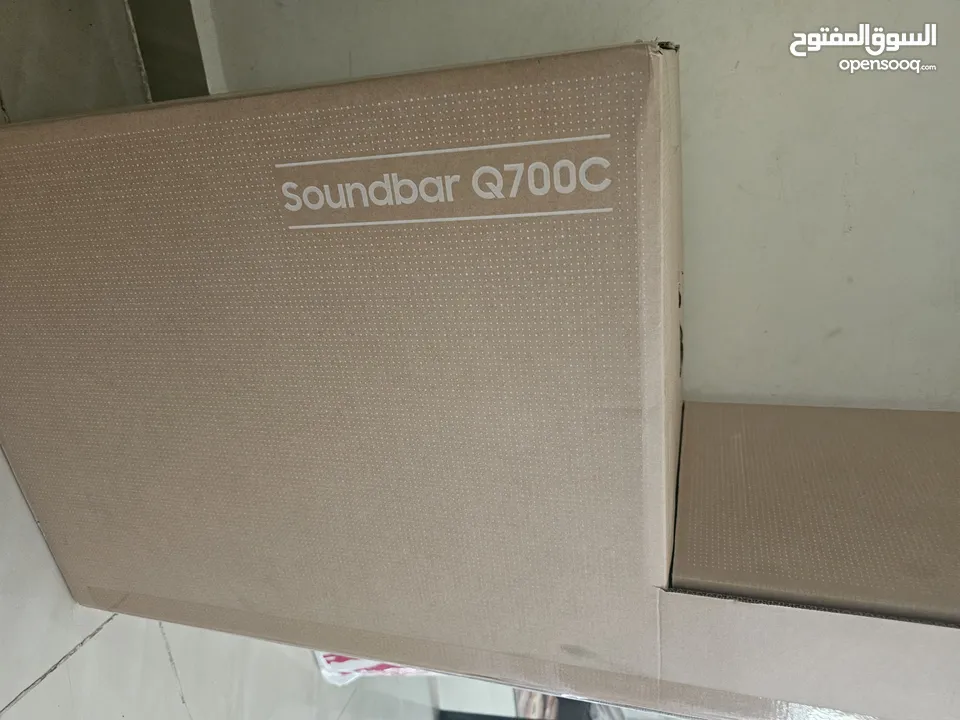 ساوند بار سامسونج Q700C ، اعلى فئه ، جديد بالكرتونه