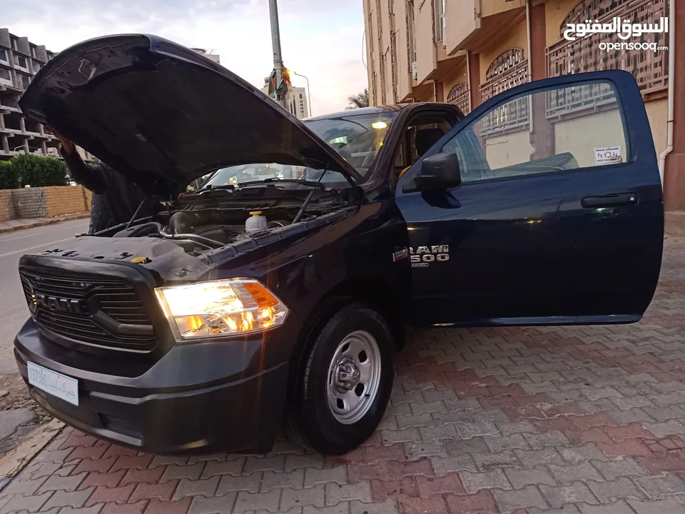 دودج رام 1500 محرك HEMI 5.7  موديل 2019 قابينه وحده وصندوق طويل