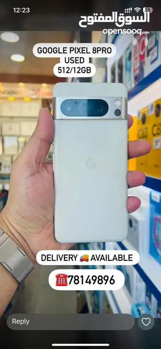 Google  Pixel 6a Pixel 7 Pixel 8 pro  Used available   Pixel 7 pro nw Pixel 9 pro xl  new available