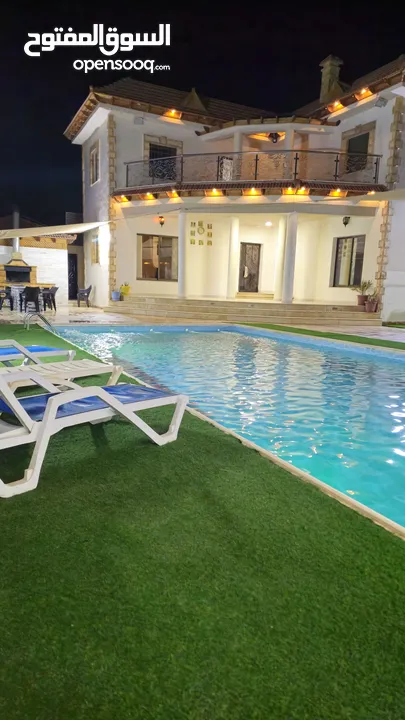 شاليه و مزرعة القمر منطقة الراما البحر الميت للإيجار