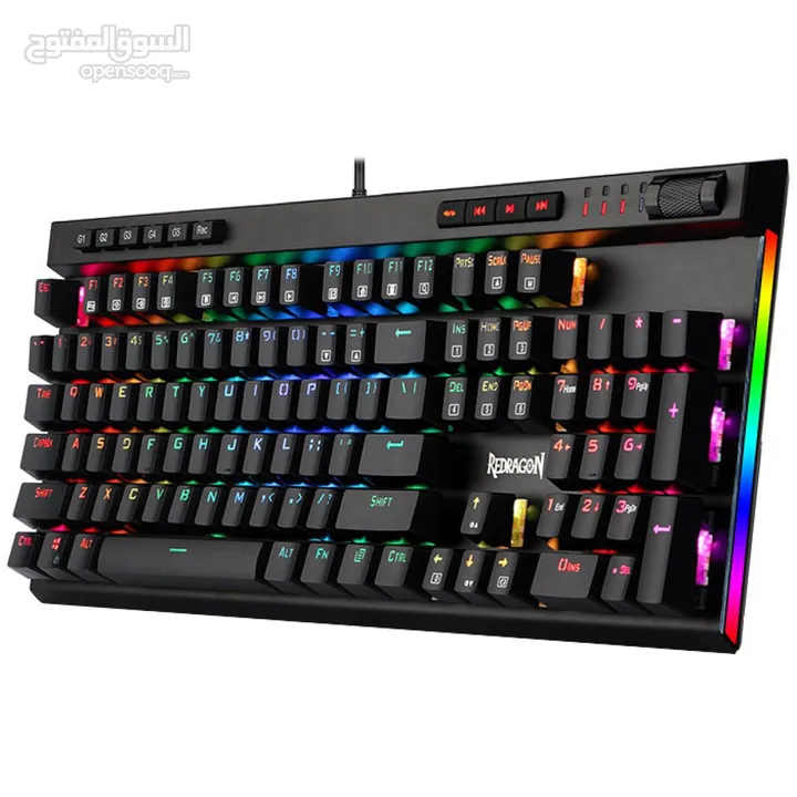 Redragon K580 VATA RGB Gaming  Keyboard مستعمل للبيع حالته حالة الوكالة .........................