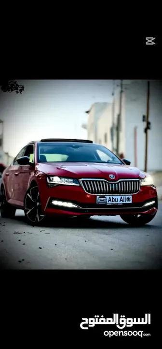 سكودا سوبيرب 2020 للأجار