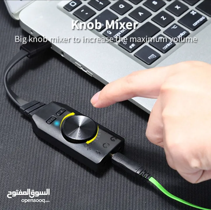 بطاقة صوت خارجية 7.1CH USB External Sound Card