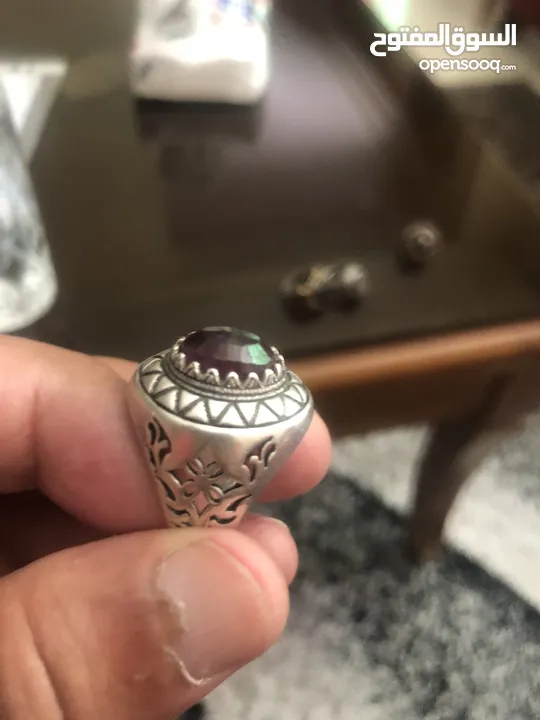 خواتم فضه 925 عدد 4 للبيع قياس 20 22و21 بسعر مغررررري