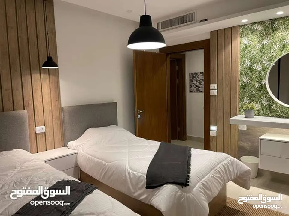 شقة مفروشة بتصميم عصري أرقى مناطق عبدون اعلان رقم (O410)