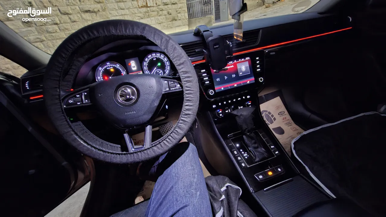 سكودا سوبيرب لورين كلمنت 2019 / 190 حصان / انظف سوبيرب في الضفه