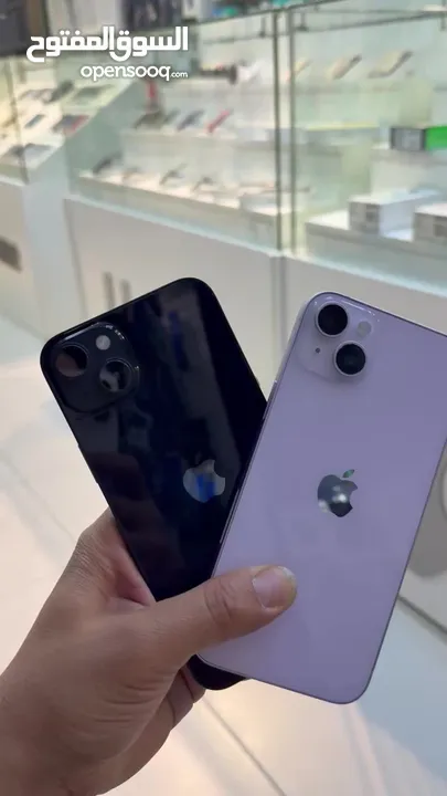 I phone 14 plus 128 gb Used مستعمل شبه جديد مكفول اسبوعين