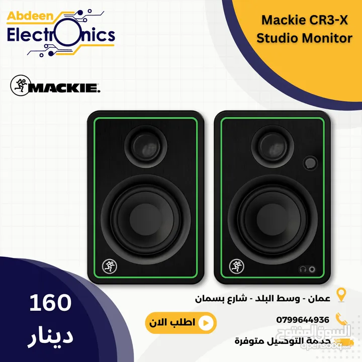 Mackie CR3-X Monitors