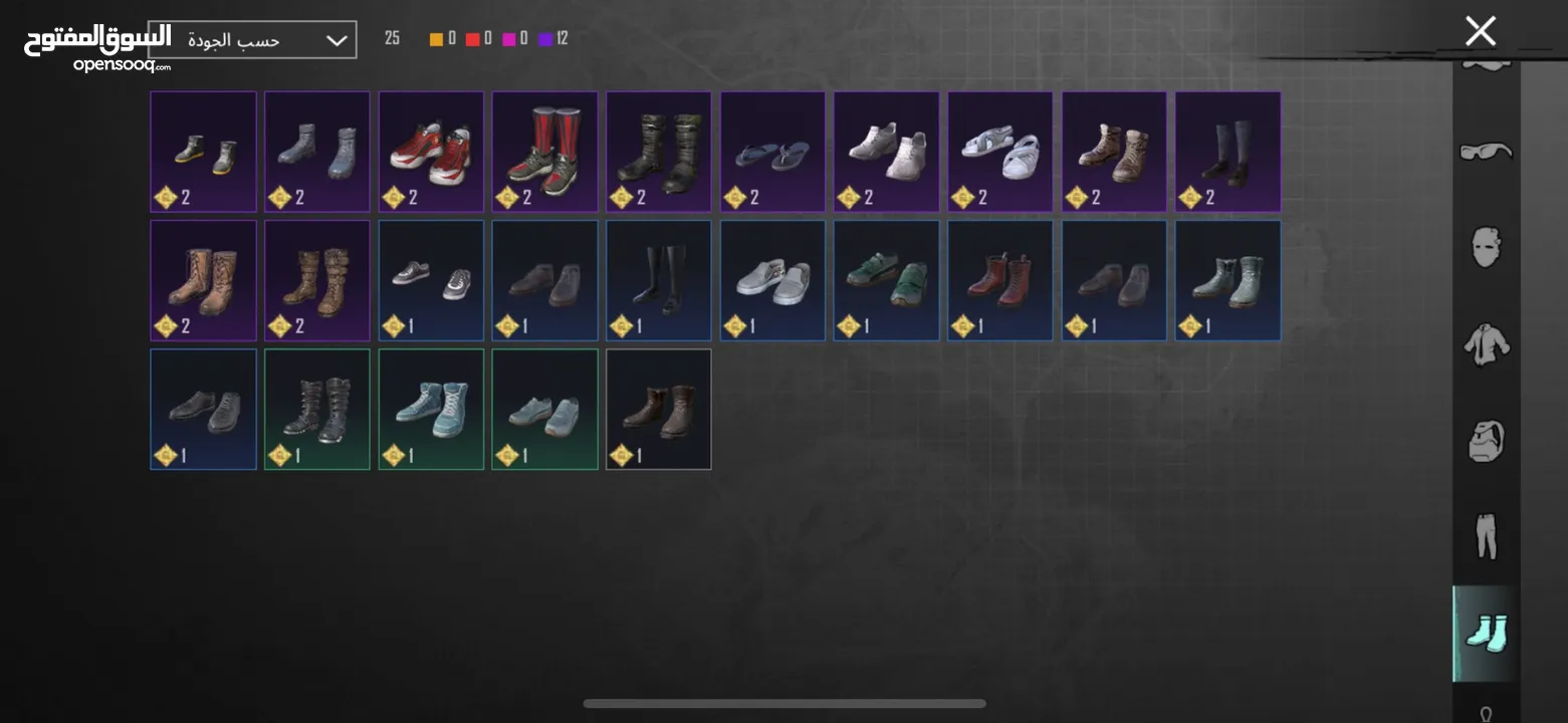 حساب ببجي للبيع 6سنين